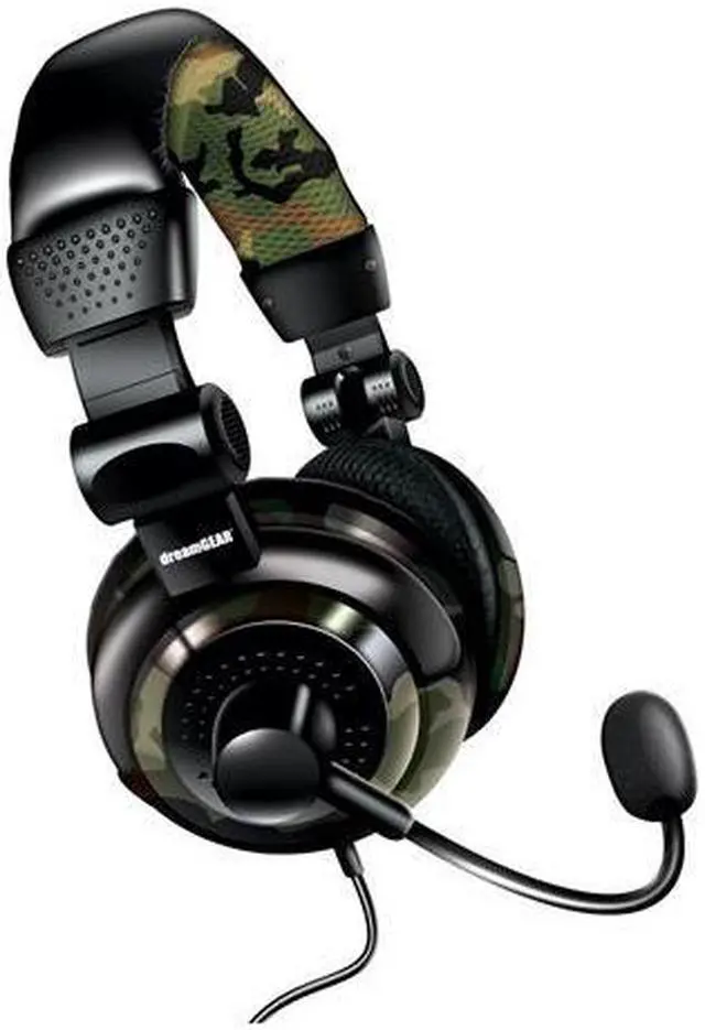 Alt view image 2 of 7 - DREAMGEAR DG-DGUN-2574 UNIVERSAL ELITE CAMO HEADSET