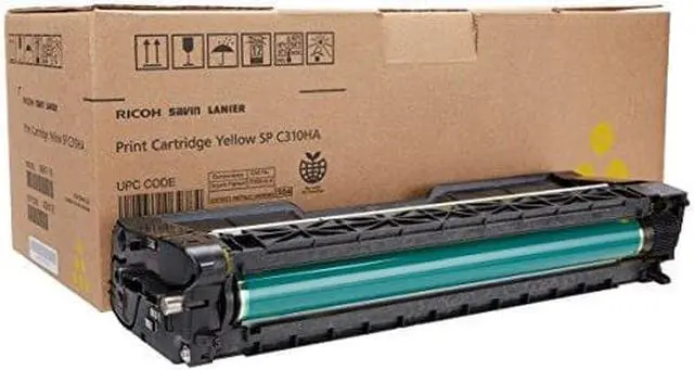 Alt view image 2 of 9 - Ricoh SP-C310HA Yellow Toner Cartridge