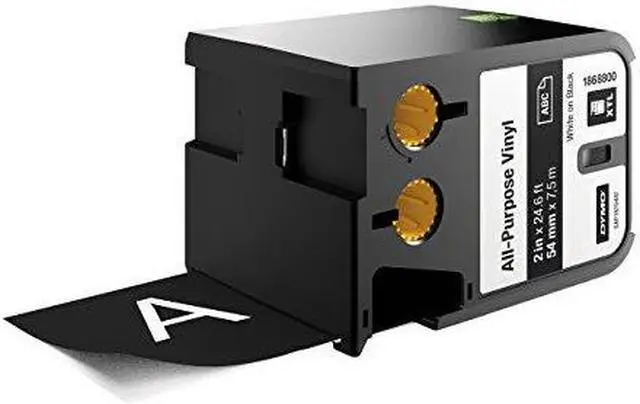 Alt view image 5 of 9 - Dymo White/Black Cartridge Label, 23 ft. Length, 2" Width 1868800