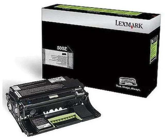 Alt view image 2 of 20 - Lexmark 50F0Z00 Lexmark 500Z Black Return Program Imaging Unit - 60000 Page Black - 1 Pack - OEM
