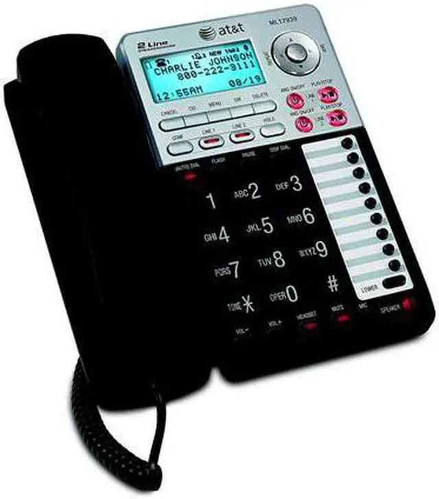 Main image of ATT ATT-ML17939 ATT 2-LINE CORDED WITH ITAD/CID