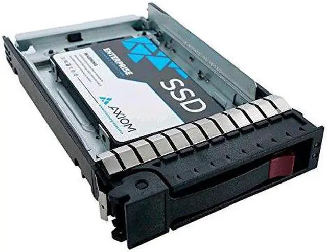 Alt view image 3 of 4 - Axiom 728741-B21-AX Enterprise Ev100 - Solid State Drive - Encrypted - 480 Gb - Hot-Swap - 2.5 Inch (In 3.5 Inch Carrier) - Sata 6Gb/S - 256-Bit Aes