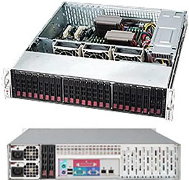 Alt view image 9 of 9 - SuperMicro SuperChassis 216BE1C-R920LPB, 2U chassis support for max. motherboard size - 13" x 13.68", E-ATX and ATX