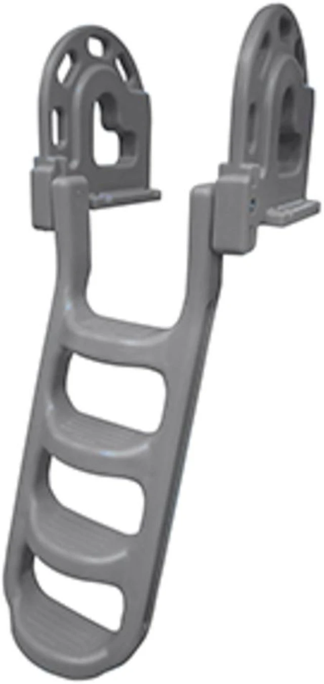 Alt view image 4 of 7 - Dock Edge Stand Off Roto Molded 4 Step Dock Ladder - 2084-F