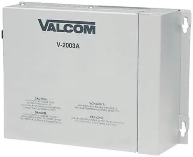 Alt view image 13 of 18 - Valcom One-way 3 Zone Page Control With All Call And Built-in Power; Provides Backgro