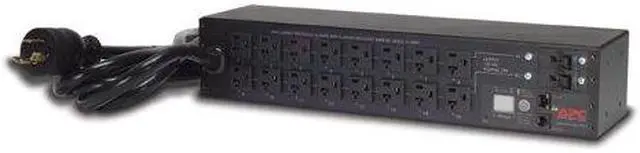 Alt view image 4 of 14 - APC Rack PDU, Switched, 2U, 30A, 120V, (16)5-20 Black