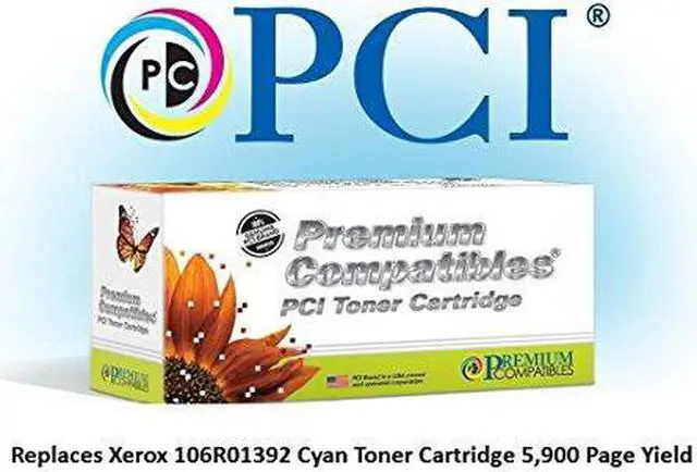 Main image of PCI 106R01392-PCI PCI PHASER 6280 6280VDN CYAN TONER CTG