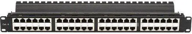 Alt view image 3 of 9 - CAT6 PATCH PANEL FEED-THROUGH 2