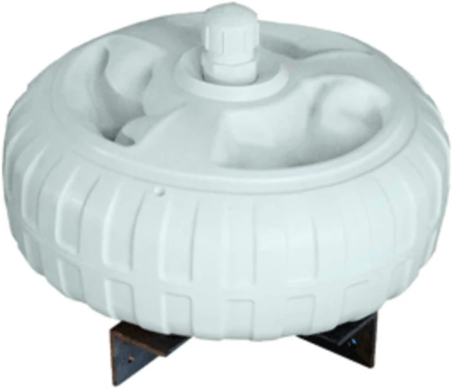 Alt view image 2 of 5 - DOCK EDGE INFLATABLE DOCK WHEEL 18" WHITE