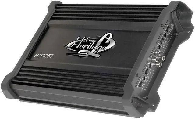 Alt view image 6 of 7 - NEW LANZAR HTG257 2000W 2 Channel MOSFET Car Audio Amplifier+8 Ga Amp Install