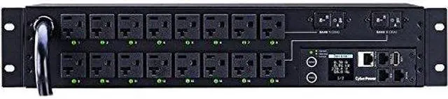 Alt view image 5 of 19 - CyberPower PDU41003 16-Outlets PDU