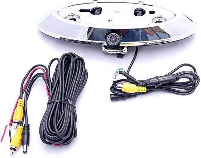 Alt view image 2 of 10 - CRUX CFD-03E Crux Emblem Camera - Backup camera for select 2004-up Ford trucks