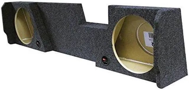 Alt view image 2 of 14 - Qpower Gmc/chevy Speaker Enclosure (gmc122014dcab)
