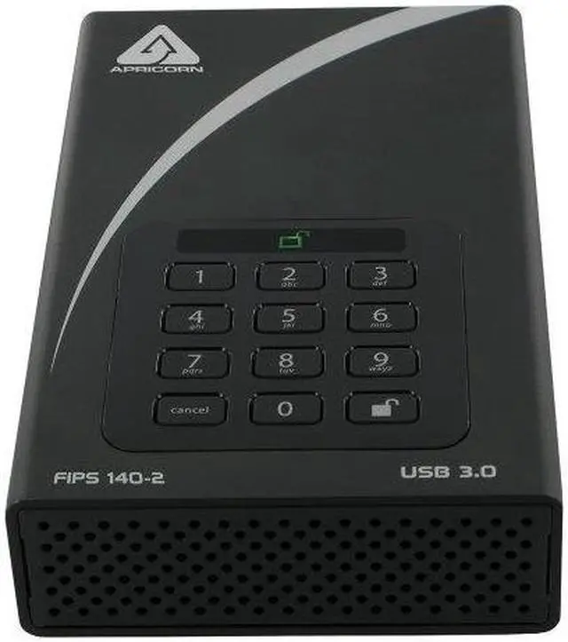 Alt view image 2 of 11 - APRICORN MASS STORAGE ADT-3PL256F-8000 8TB AEGIS FIPS VALIDATED