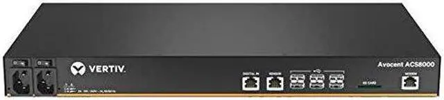 Alt view image 6 of 16 - Avocent ACS 8000 48-Port Advanced Console Server