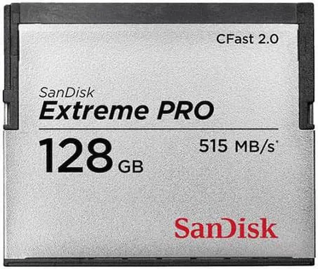 Alt view image 10 of 17 - SanDisk - SDCFSP-128G-A46D - SanDisk Extreme Pro 128 GB CFast Card - 525 MB/s Read - 450 MB/s Write - Lifetime Warranty
