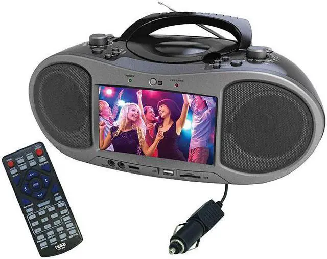 Alt view image 2 of 11 - Naxa NDL-256 7 Bluetooth DVD Player