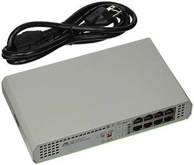 Alt view image 2 of 5 - Allied Telesis Centercom At-Gs910/8 Ethernet Switch