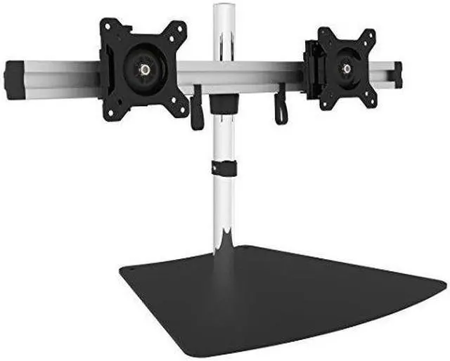 Alt view image 2 of 15 - Siig Easy-Adjust Dual Monitor Desk Stand - 13" To 27"