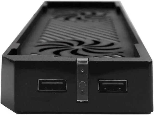 Alt view image 5 of 7 - OSTENT Dual Cooling Fan Cooler Stand Twin USB Hub for Xbox One X Console