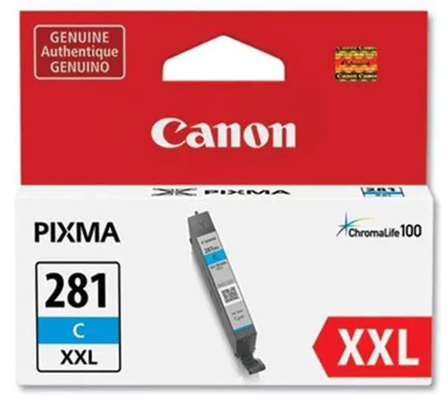 Alt view image 5 of 13 - Canon Cli-281 Xxl Ink Cartridge - Cyan
