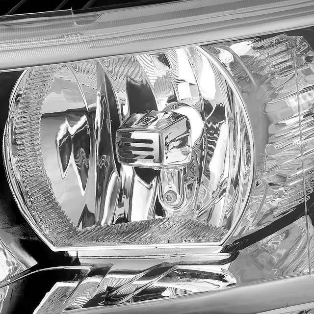 Alt view image 3 of 6 - DNA Motoring HL-OH-CSIL07-CH-AM For 2007 to 2013 Chevy Silverado 1500 2500HD 3500HD Headlight Chrome Housing Amber Corner Headlamp 08 09 10 11 12 Left + Right