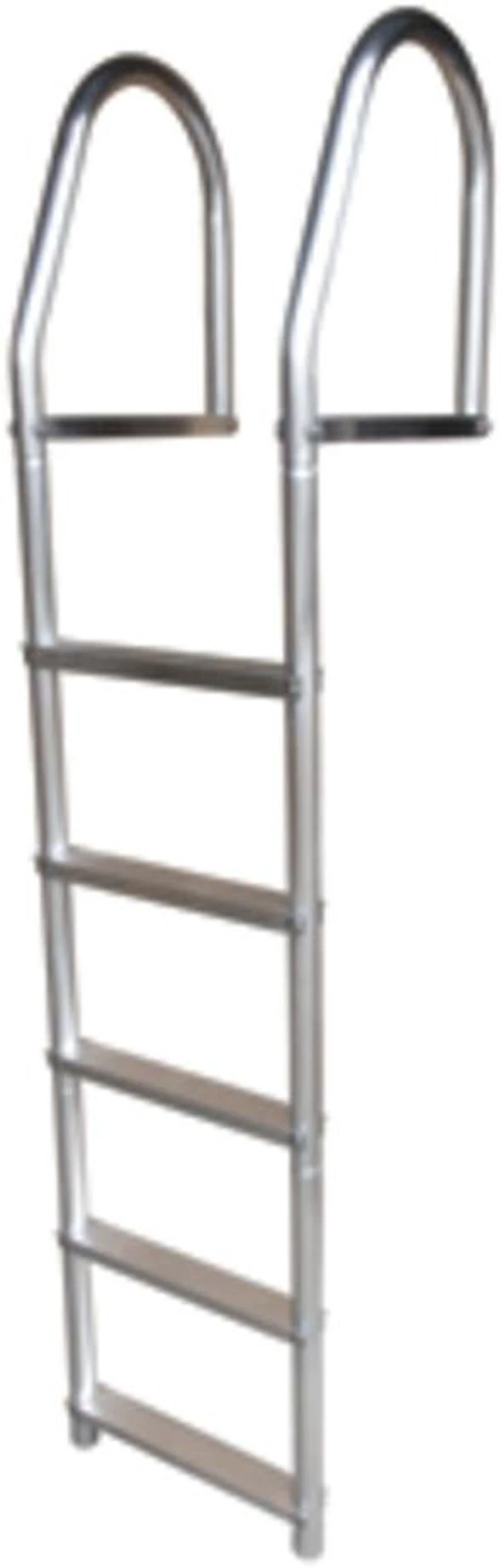 Main image of Dock Edge Fixed Eco-Weld Free Aluminum 5-Step Dock Ladder - 2075-F