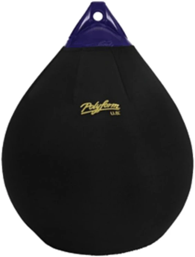 Alt view image 2 of 7 - POLYFORM US POLYFORM FENDER COVER BLACK FOR A-3 BALL STYLE 17"X23" DIA EFC-A3