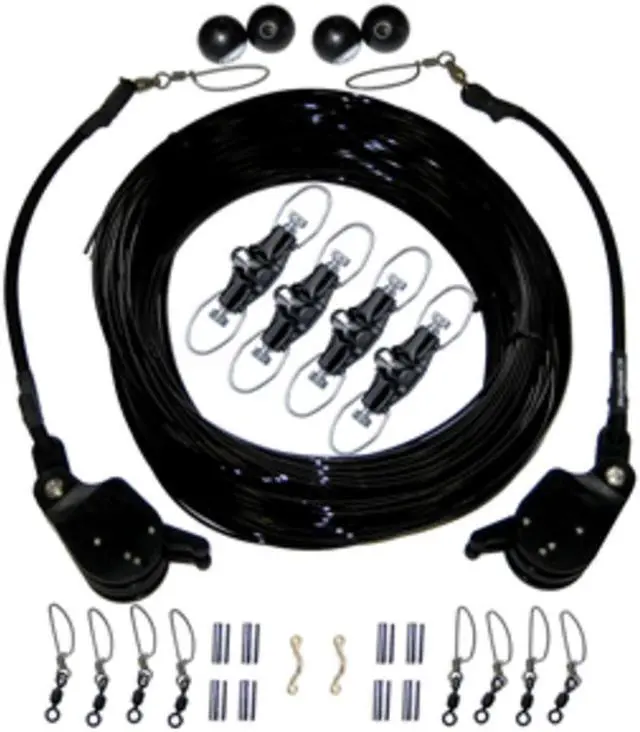 Alt view image 8 of 8 - Rupp Double Rigging Kit w/Lok-Ups & Nok-Outs - 260 Black Mono