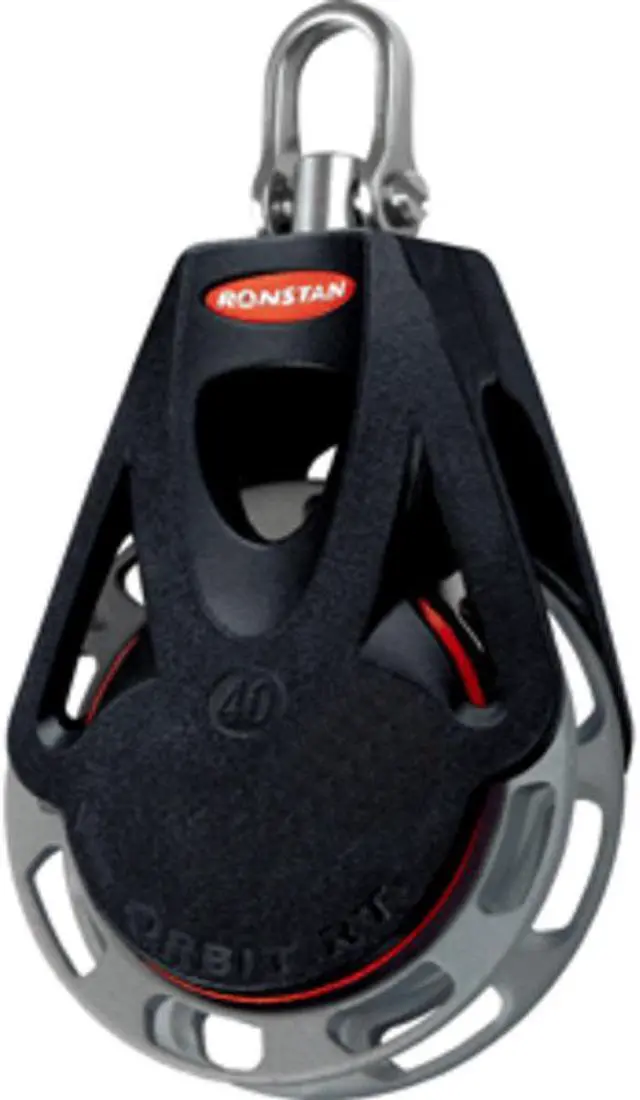 Main image of RONSTAN SERIES 40 RTA ORBIT BLOCK AUTO SINGLE SWIVEL HEAD RF46100