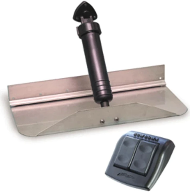 Alt view image 2 of 2 - Bennett Trim Tab Kit 12" x 12" w/Euro Rocker Switch