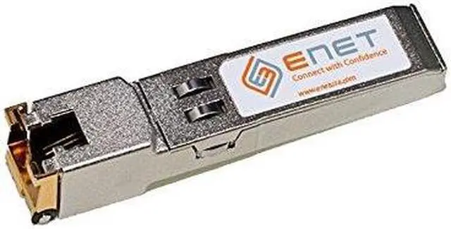 Alt view image 3 of 4 - ENET 10/100/1000BASE-T Copper SFP RJ45 100m MSA Standard