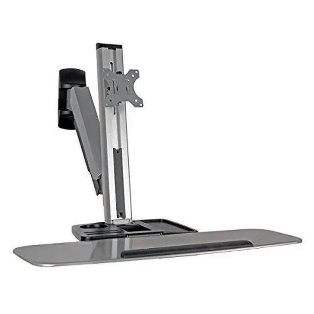 Alt view image 10 of 10 - Tripp Lite WorkWise Wall-Mounted Workstation, Single Display (WWSS1332W)