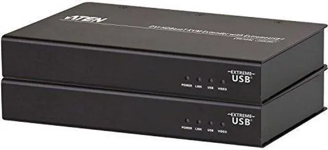 Alt view image 3 of 10 - ATEN CE610A DVI HDBaseT KVM Extender with ExtremeUSB