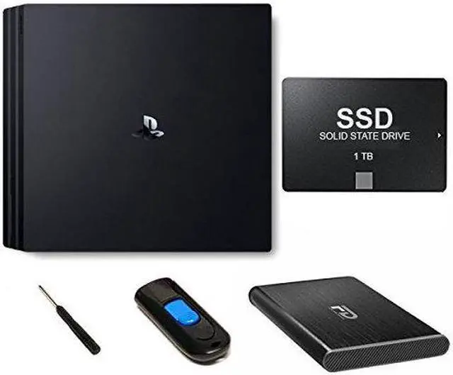 Alt view image 2 of 7 - Fantom Drives 1TB SSD (Solid State Drive) Upgrade Kit For PlayStation 4 (PS4-1TB-SSD)