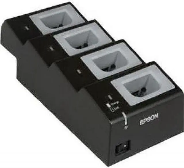 Alt view image 3 of 3 - Epson America C32C825374 P60Ii Quad Battery Charger
