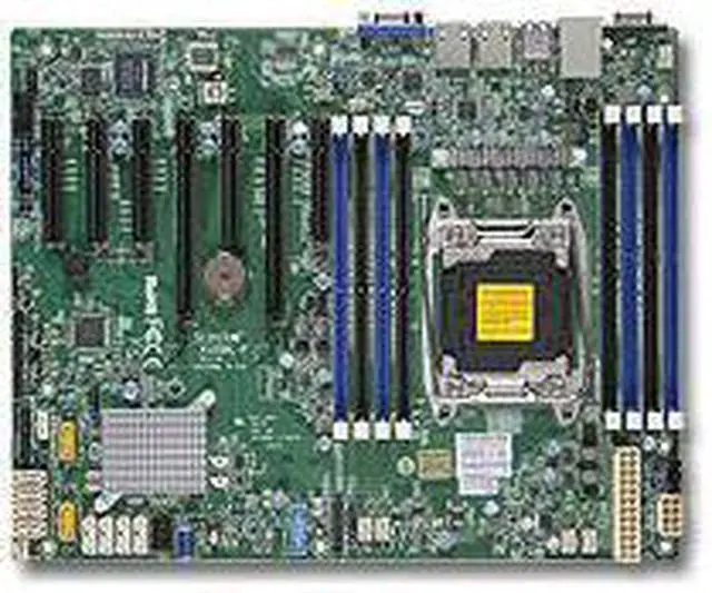 Alt view image 2 of 7 - SUPERMICRO X10SRL-F-B Supermicro X10SRL-F-B LGA2011 Intel C612 DDR4 SATA3 and USB3.0 V and 2GbE ATX Server Motherboard