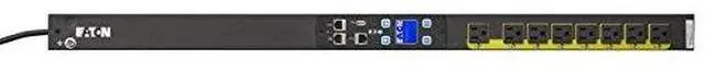 Alt view image 3 of 6 - Eaton ePDU G3 Managed 21U-C IN: 5-15P 12A 1P OUT: 8x5-15R