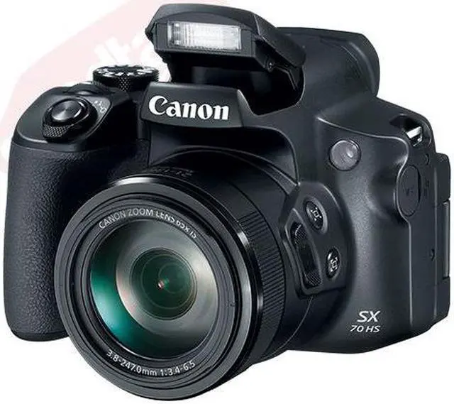 Alt view image 2 of 5 - Canon PowerShot SX70 HS 20.3MP Digital Camera + 32GB Deluxe Accessory Package - International Version