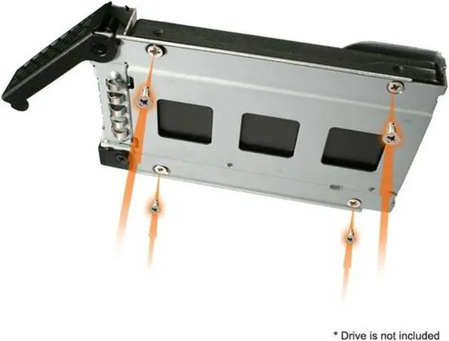 Alt view image 5 of 7 - ICY DOCK ToughArmor MB994SK-1B 4 x 2.5" SATA 6Gbps/SAS HDD/SSD Mobile Rack / ...