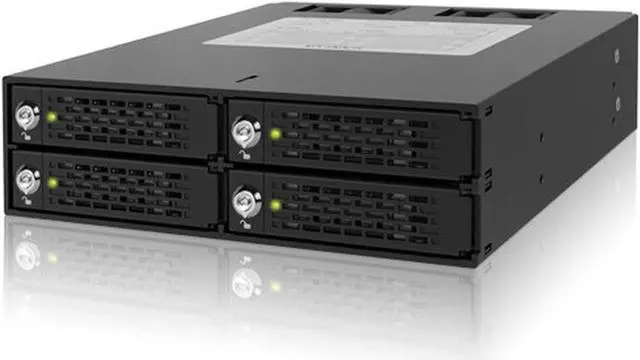 Main image of ICY DOCK ToughArmor MB994SK-1B 4 x 2.5" SATA 6Gbps/SAS HDD/SSD Mobile Rack / ...