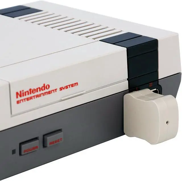 Alt view image 3 of 5 - OSTENT Wireless Controller + Receiver Gamepad for Nintendo NES Mini Classic Edition Famicom Mini Console