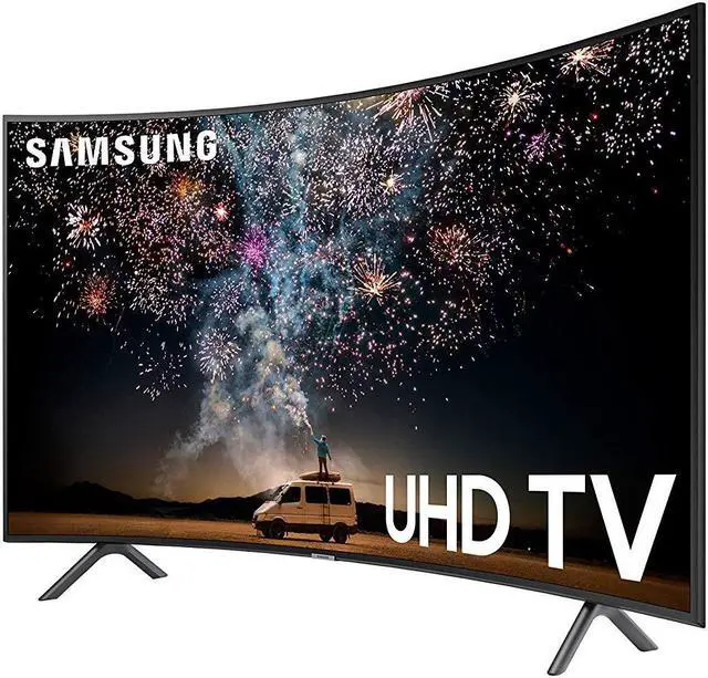 Alt view image 2 of 11 - Samsung 65" RU7300 Curved 7 Series 4K Smart UHD LED TV (UN65RU7300FXZA, 2019 Model)