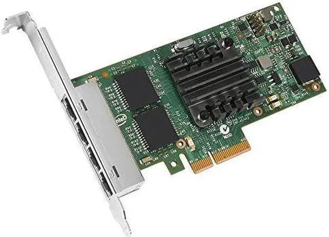 Alt view image 3 of 5 - Lenovo ThinkServer I350-T4 PCIe 1 Gb Ethernet Card