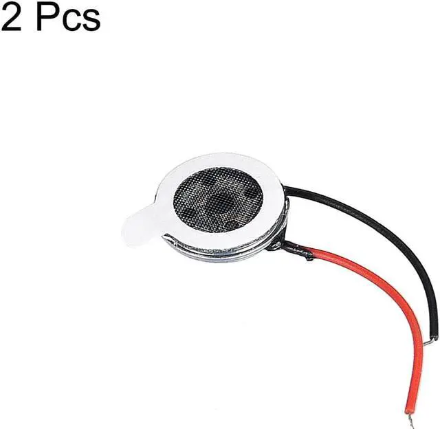 Alt view image 3 of 3 - 0.5W 8 Ohm Mini DIY Audio Speaker Loudspeaker 10mm Round Shape 2pcs