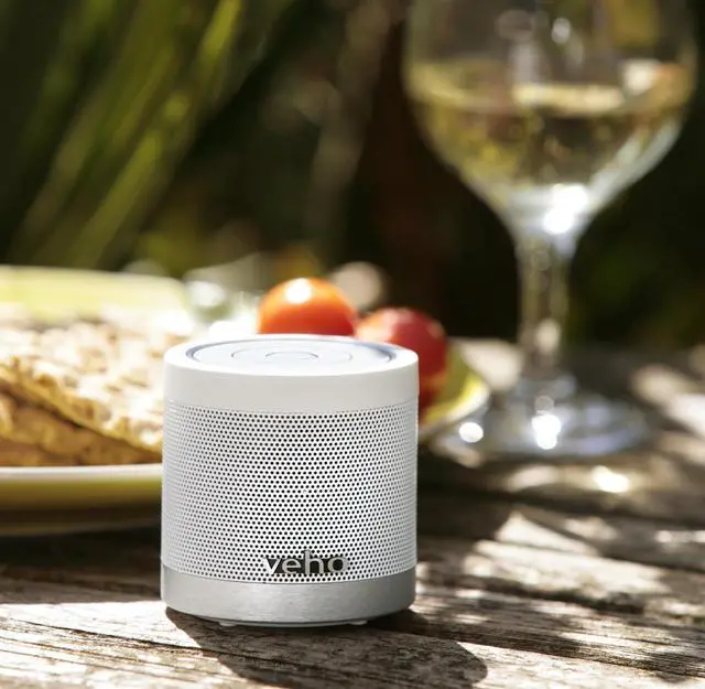 Alt view image 14 of 20 - Veho M-4 Bluetooth Portable Rechargeable Speaker (White)