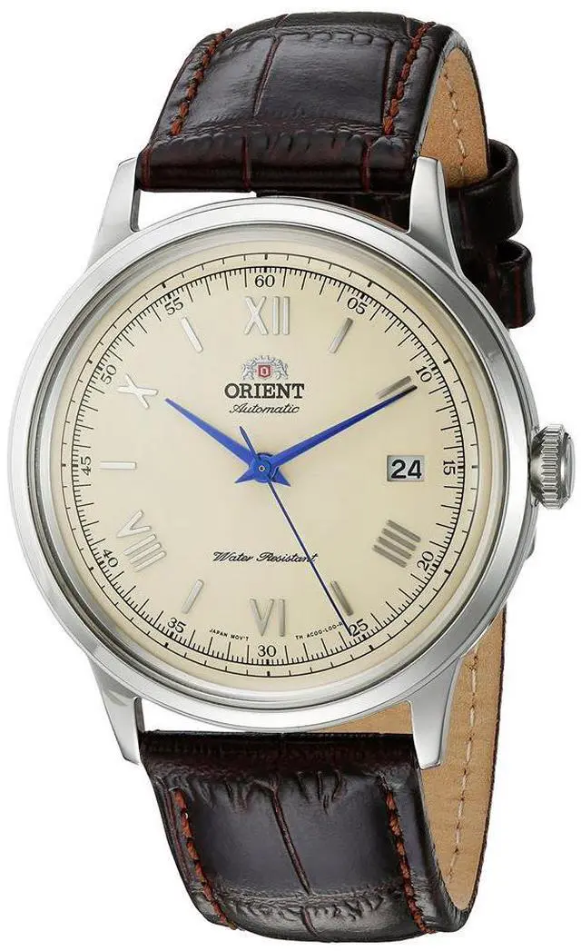 Alt view image 6 of 19 - Orient Second Generation Bambino Version II FAC00009N0 Creme Dialed Classic Watch