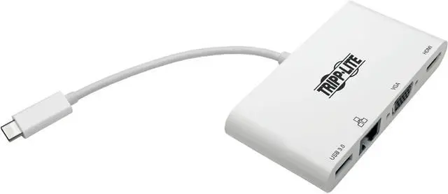Alt view image 9 of 20 - USB 3.1 GEN 1 USB-C TO HDMI 4K ADAPTER WITH USB-A, USB-C PD CHARGING & GIGABIT E
