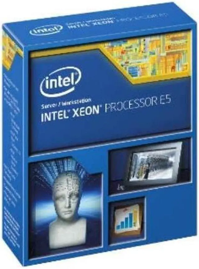 Alt view image 2 of 2 - Intel Xeon E5-2620 V3 Haswell 2.4 GHz 6 x 256KB L2 Cache 15MB L3 Cache LGA 2011-3 85W BX80644E52620V3 Server Processor