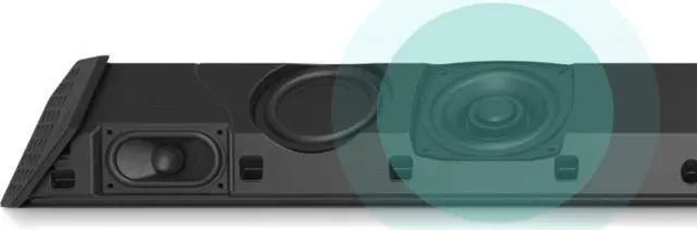 Alt view image 2 of 12 - VIZIO SB362AN-F6 2.1 CH 36" 2.1 Sound Bar with Built-in Dual Subwoofers